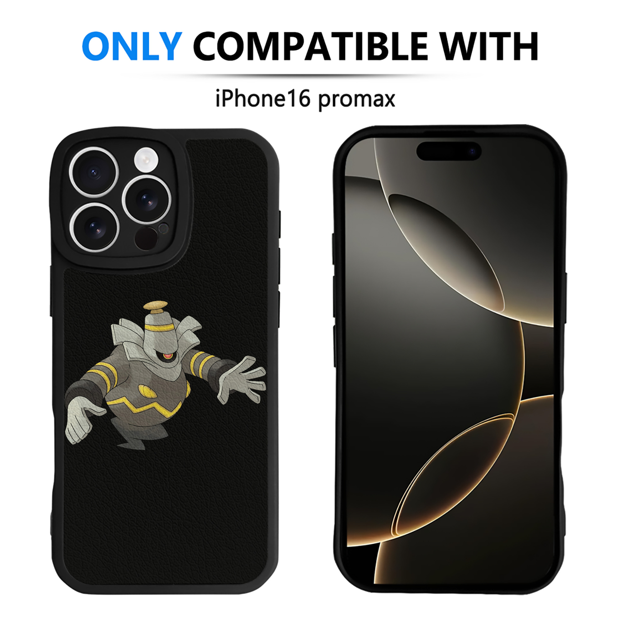 （画像用） ポケットモンスター Pokémon 【iPhone 16シリーズ対応】シリコンスマホケース（レザー調） 材質：シリコン